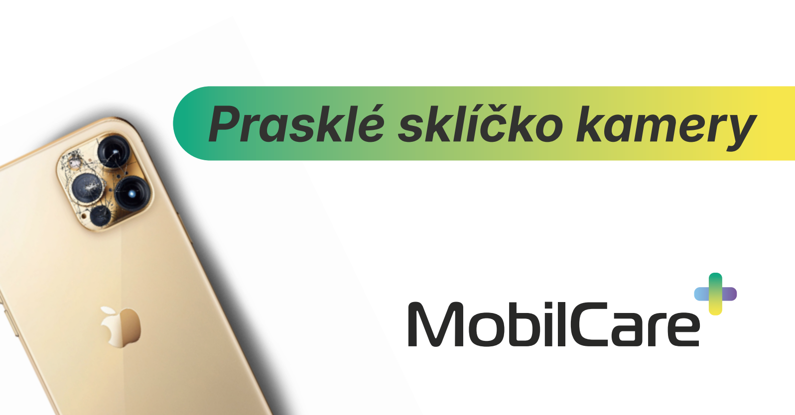 Výměna sklíčka kamery, oprava fotoaparátu
